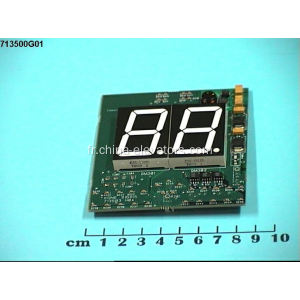 KM713500G01 Kone Lift 7 Segment Board segment